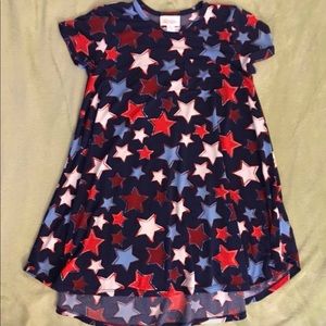 Lularoe Scarlett Girls Dress Silky Feel Size 6